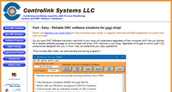 Desktop Screenshot of controlinksystems.com